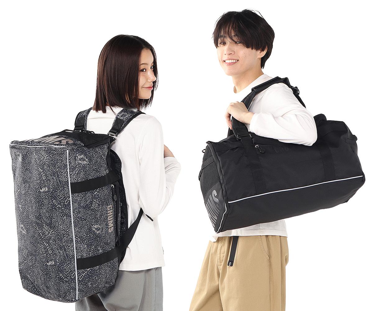 チャムス リサイクル 2WAY ボストンバッグ ボストンリュック 機内