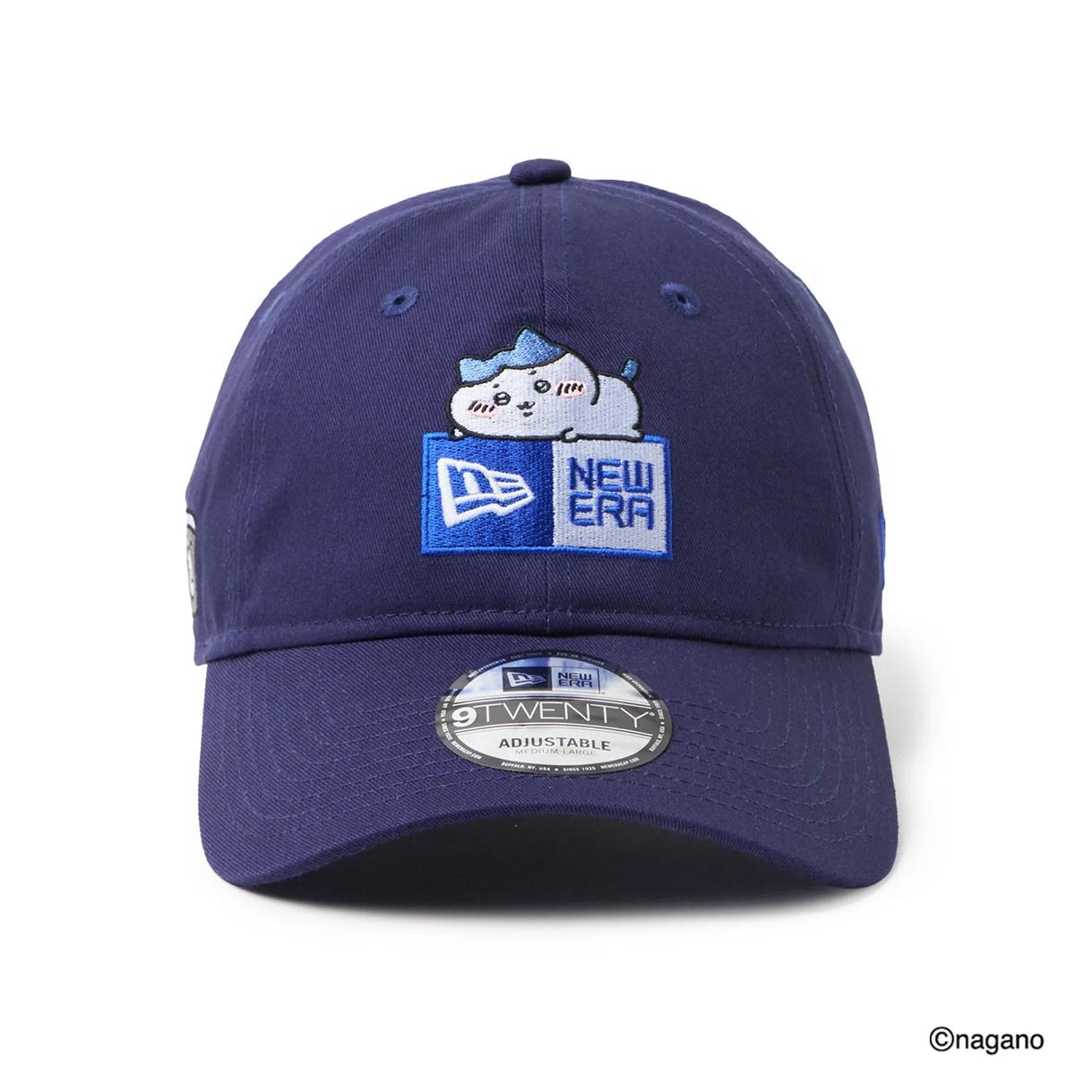 ニューエラ ちいかわコラボ ハチワレ NEW ERAキャップ 9TWENTY 9TWENTY ちいかわ / ちいかわ・ハチワレ・うさぎ ブラック