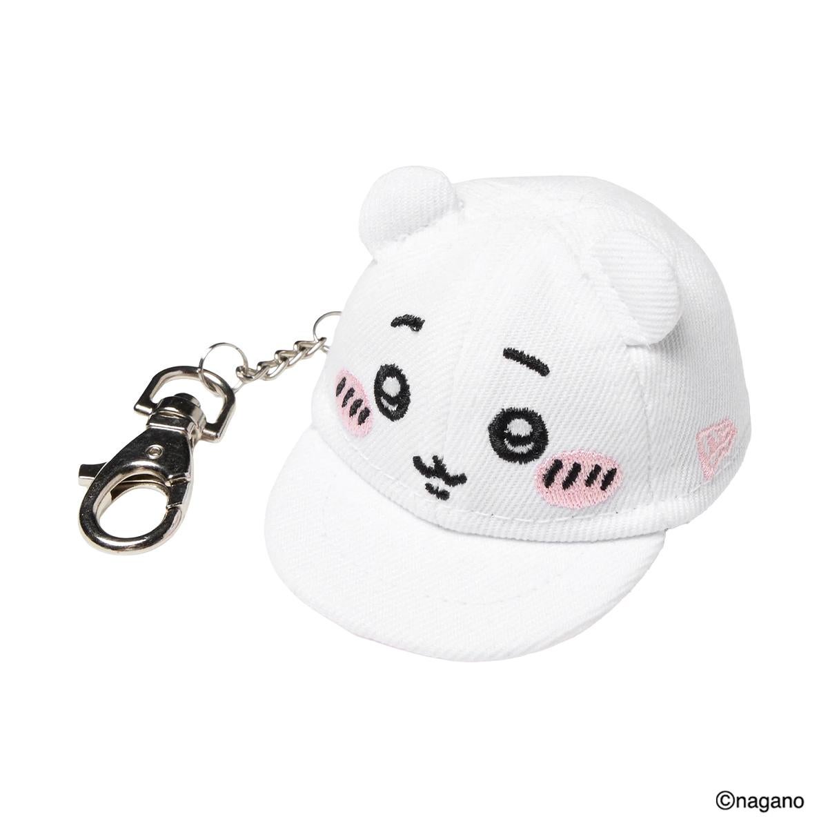 NEW ERA×ちいかわ キャップキーホルダー ちいかわ　ハチワレ NEW ERA（ニューエラ） 最大42% 5/11限定 ちいかわ ハチワレ