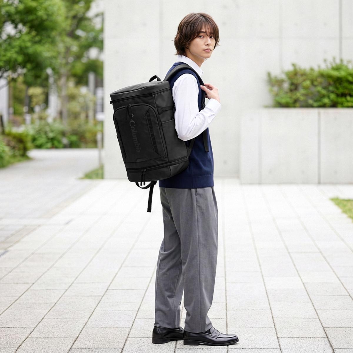 コロンビア サイドキック リュック 35L B4 ボックス型 シューズ収納