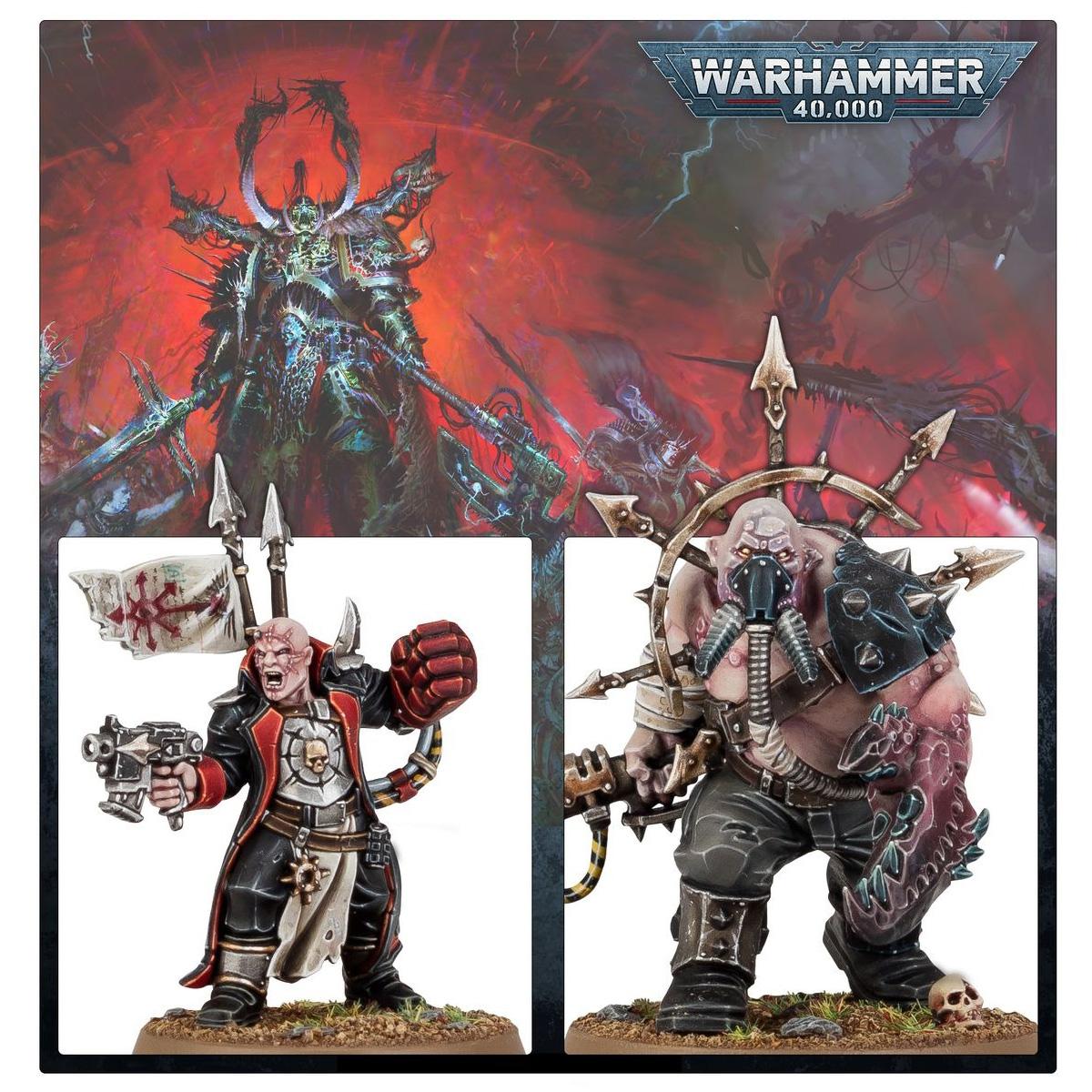 マクファーレン トイズ　warhammer 40k ケイオススペースマリーン ウォーハンマー 40k ケイオス・スペースマリーン トレイター・エン