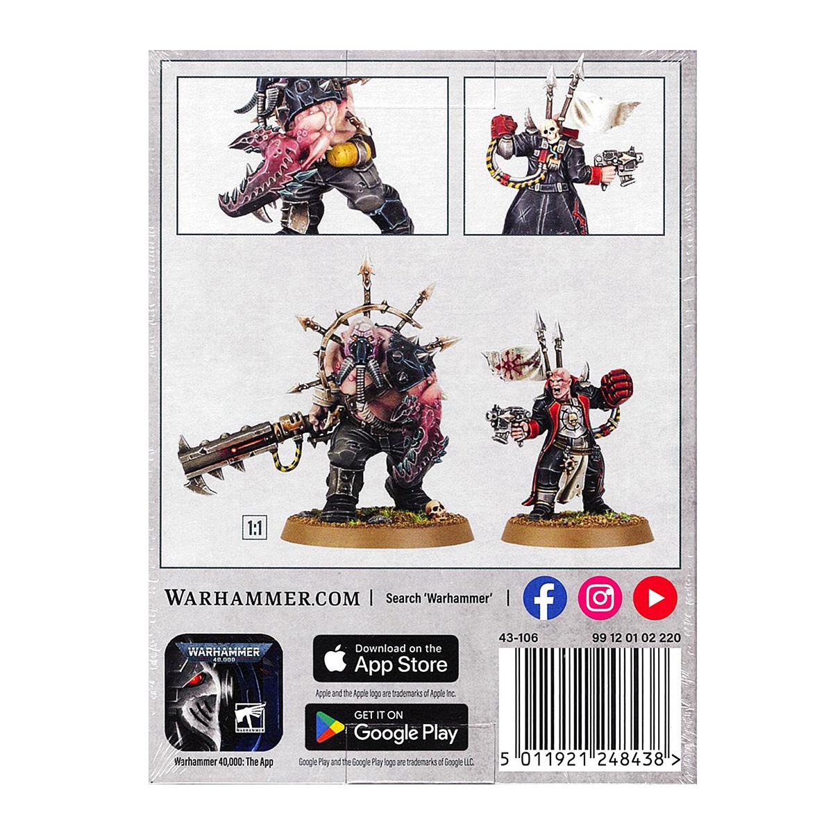 マクファーレン トイズ　warhammer 40k ケイオススペースマリーン ケイオス・スペースマリーン ブラックレギオン チョーズン（ボルド