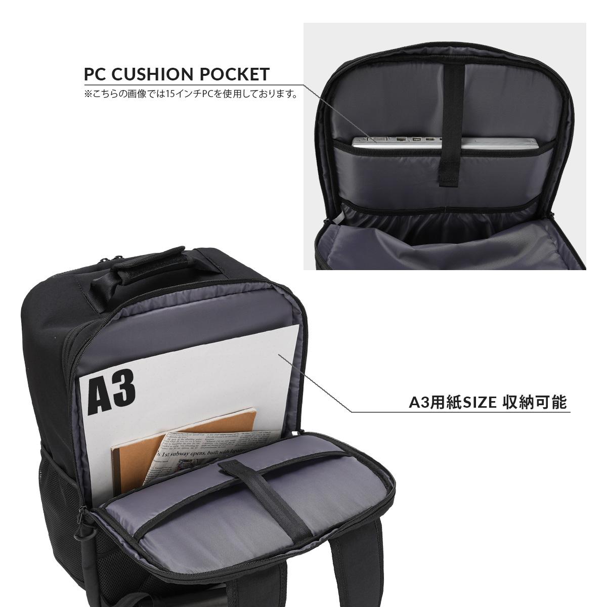 グランドストーン トラベラー リュック フルオープン 40L A3