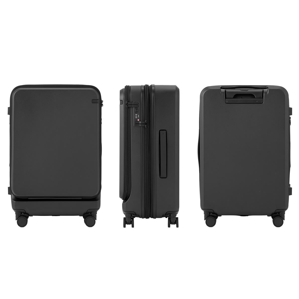 エース トルク スーツケース 63L 78L Mサイズ 拡張機能付き 前開き