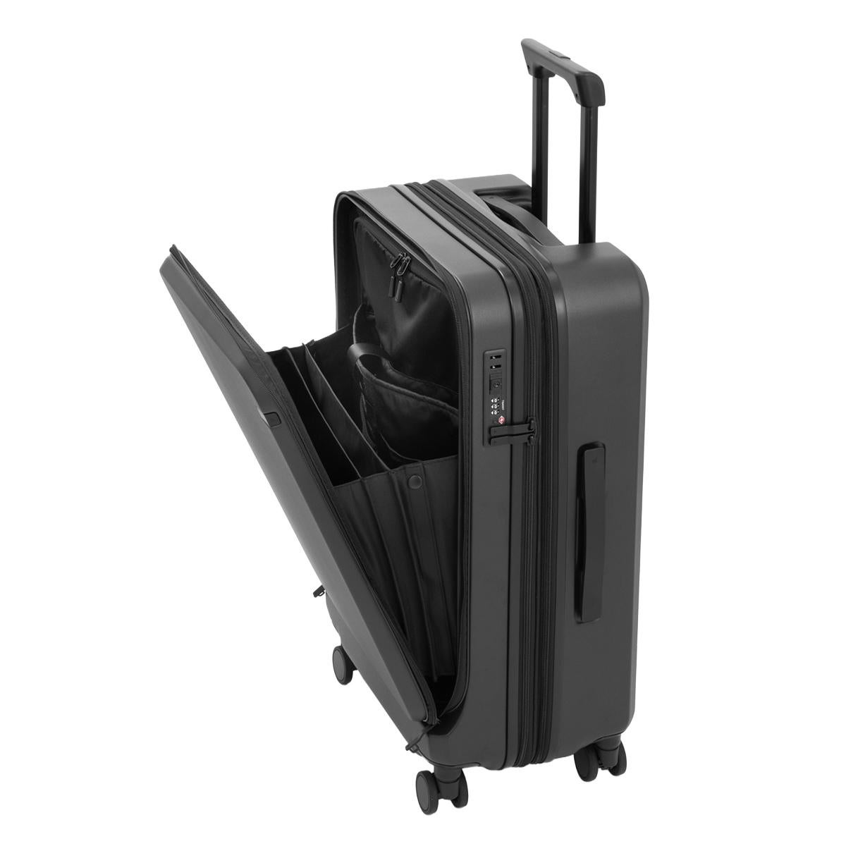 エース トルク スーツケース 63L 78L Mサイズ 拡張機能付き 前開き