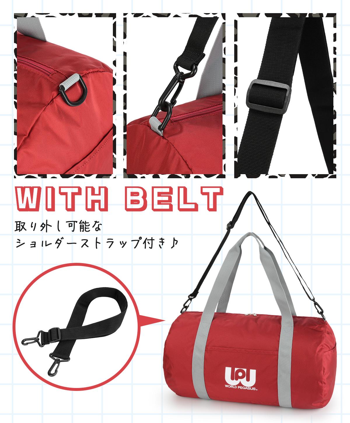 ワールドペガサス ボストンバッグ 35L ワッペ スクバ スクールバッグ