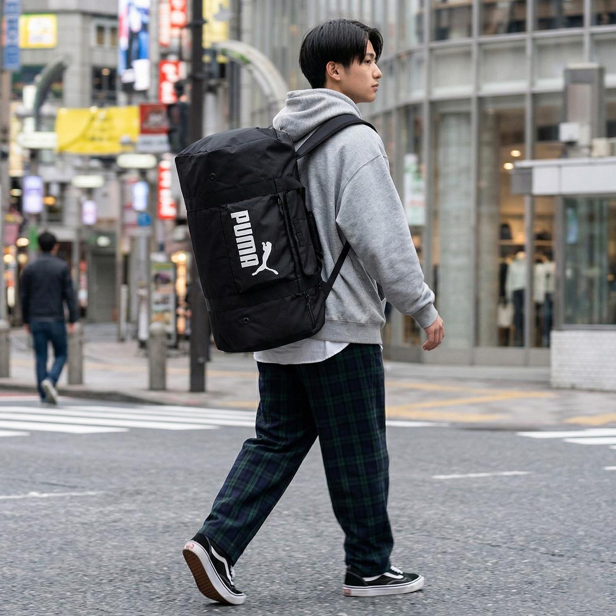 プーマ 2WAY ボストンバッグ リュック バックパック 50L 遠征 PUMA