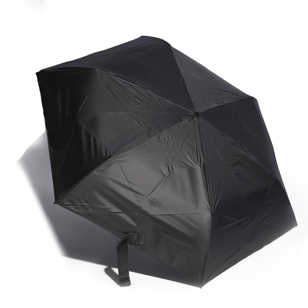 ウォーターフロント クイックシャット 折りたたみ傘 55cm 晴雨兼用