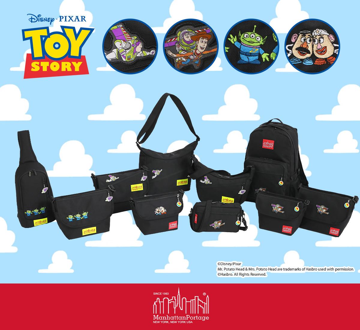 トイストーリー　メッセンジャーバッグ　サイクリング　PIXAR TIMBUK2 マンハッタンポーテージ トイストーリー バズ・ライトイヤー リトル