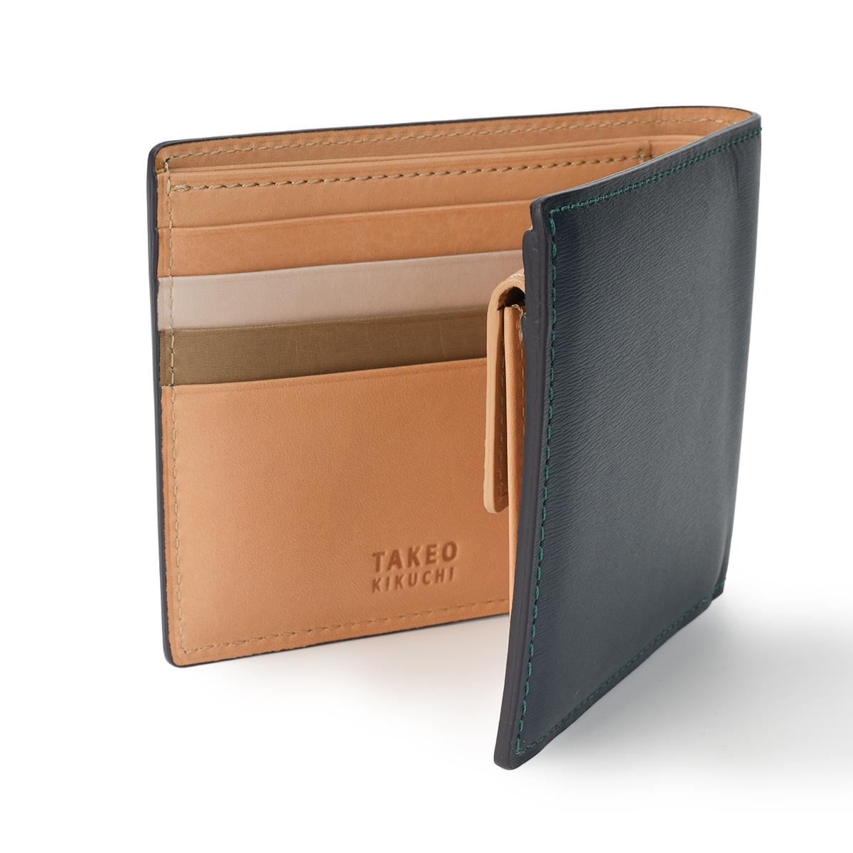タケオキクチ 是空=ゼクウ 二つ折り財布 TAKEO KIKUCHI ZEKU 750604
