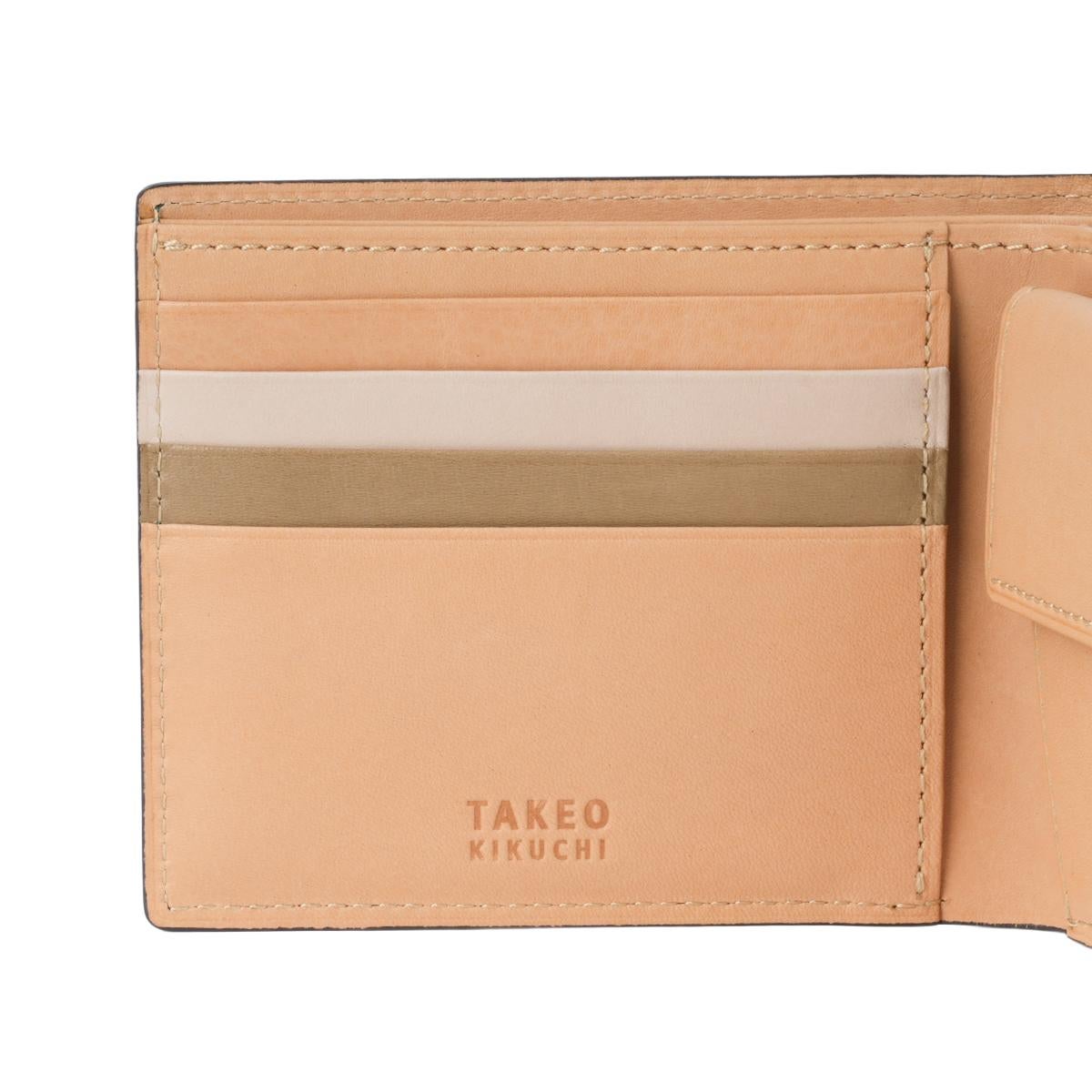 タケオキクチ 是空=ゼクウ 二つ折り財布 TAKEO KIKUCHI ZEKU 750604