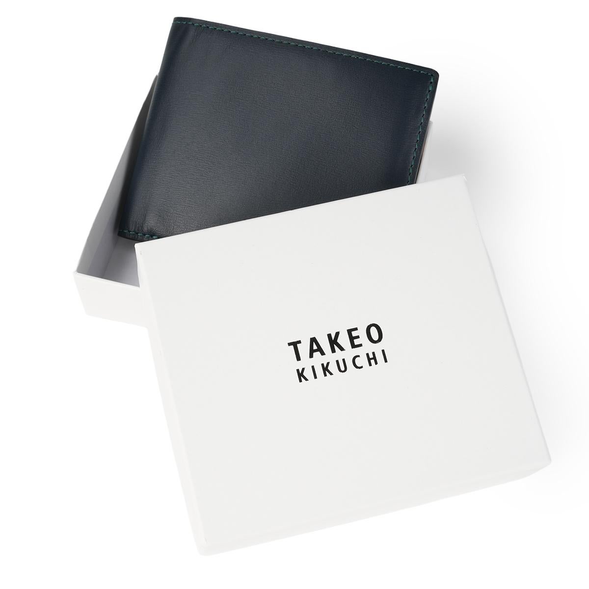 タケオキクチ 是空=ゼクウ 二つ折り財布 TAKEO KIKUCHI ZEKU 750604