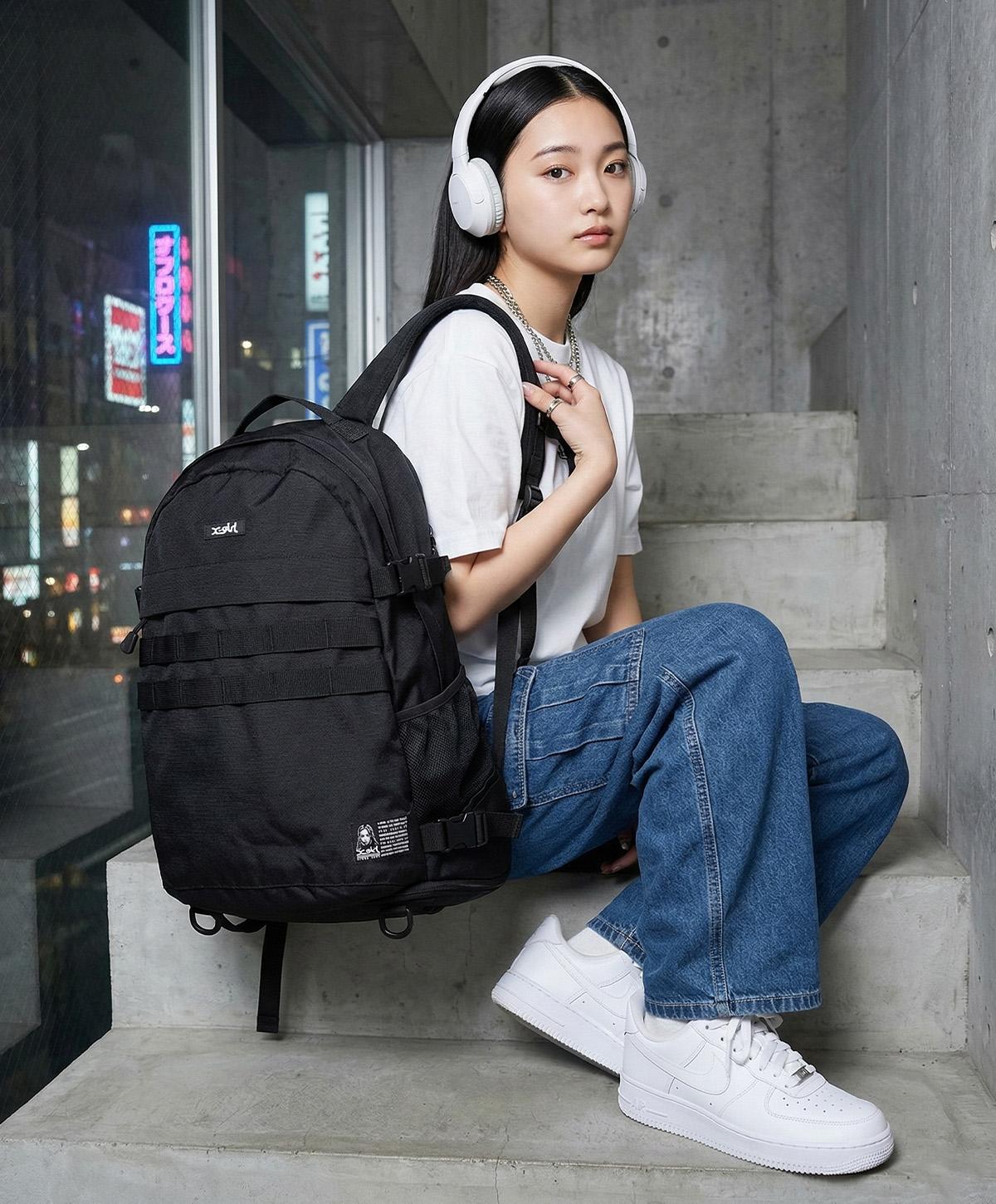 X-girl エックスガール 【約30L】バックパック リュック エックスガール バックパック 30L X-girl 105261053009 LINECPN