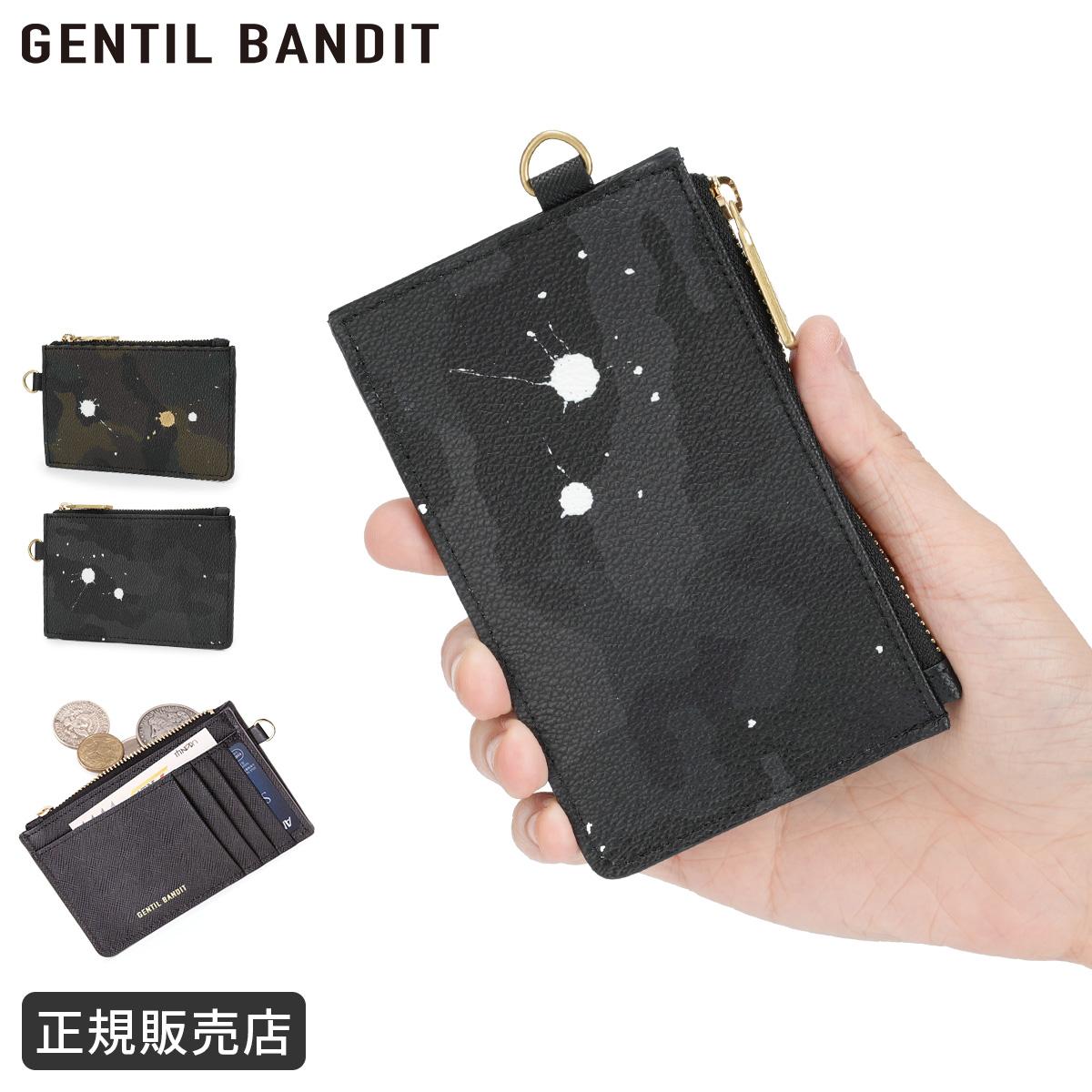 ジャンティバンティ ブラックカモコレクション 三つ折り財布 GENTIL