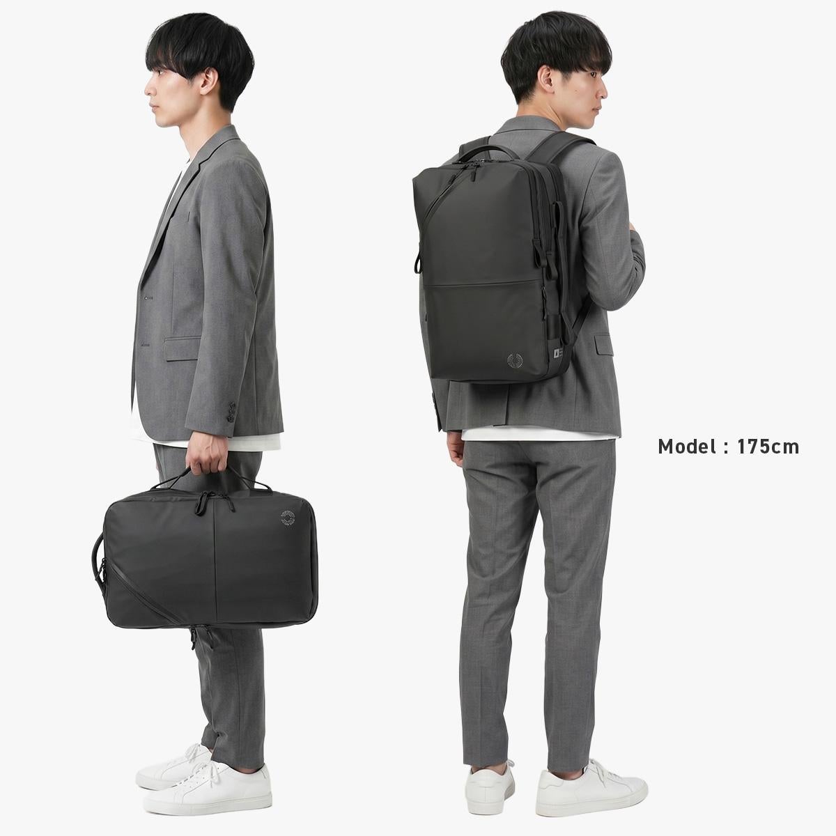 PID ビジネスリュック 2WAY ビジネスバッグ 19L/26L 拡張 PC収納 フル