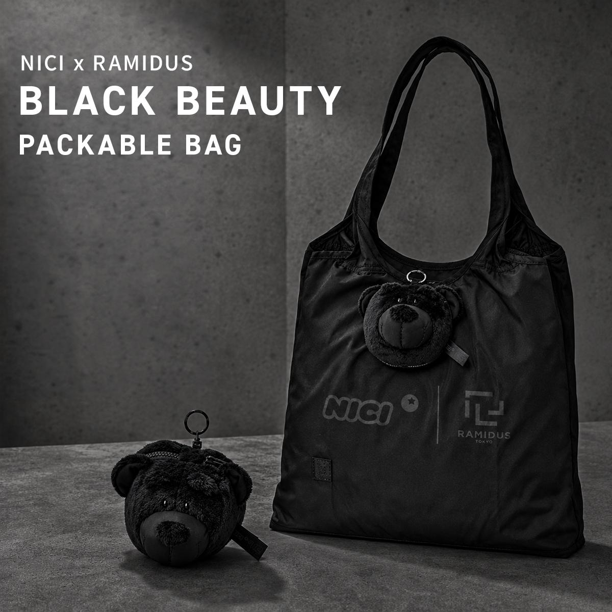 NICI × RAMIDUS ニキ × ラミダス パッカブルバッグ エコバッグ トート