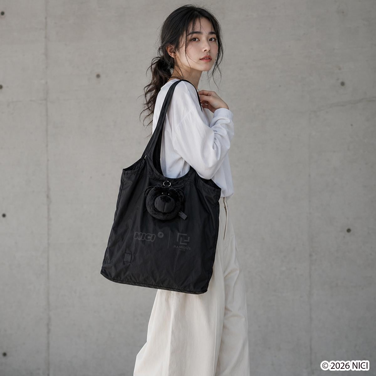 NICI × RAMIDUS ニキ × ラミダス パッカブルバッグ エコバッグ トート