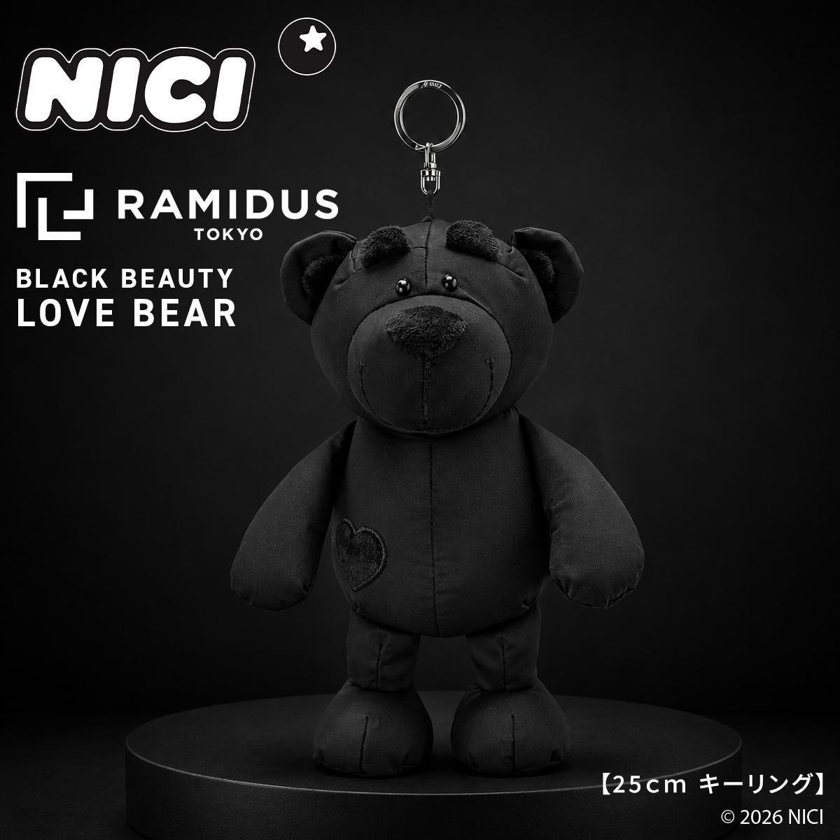 NICI × RAMIDUS ニキ × ラミダス ラブベア ぬいぐるみ キーホルダー
