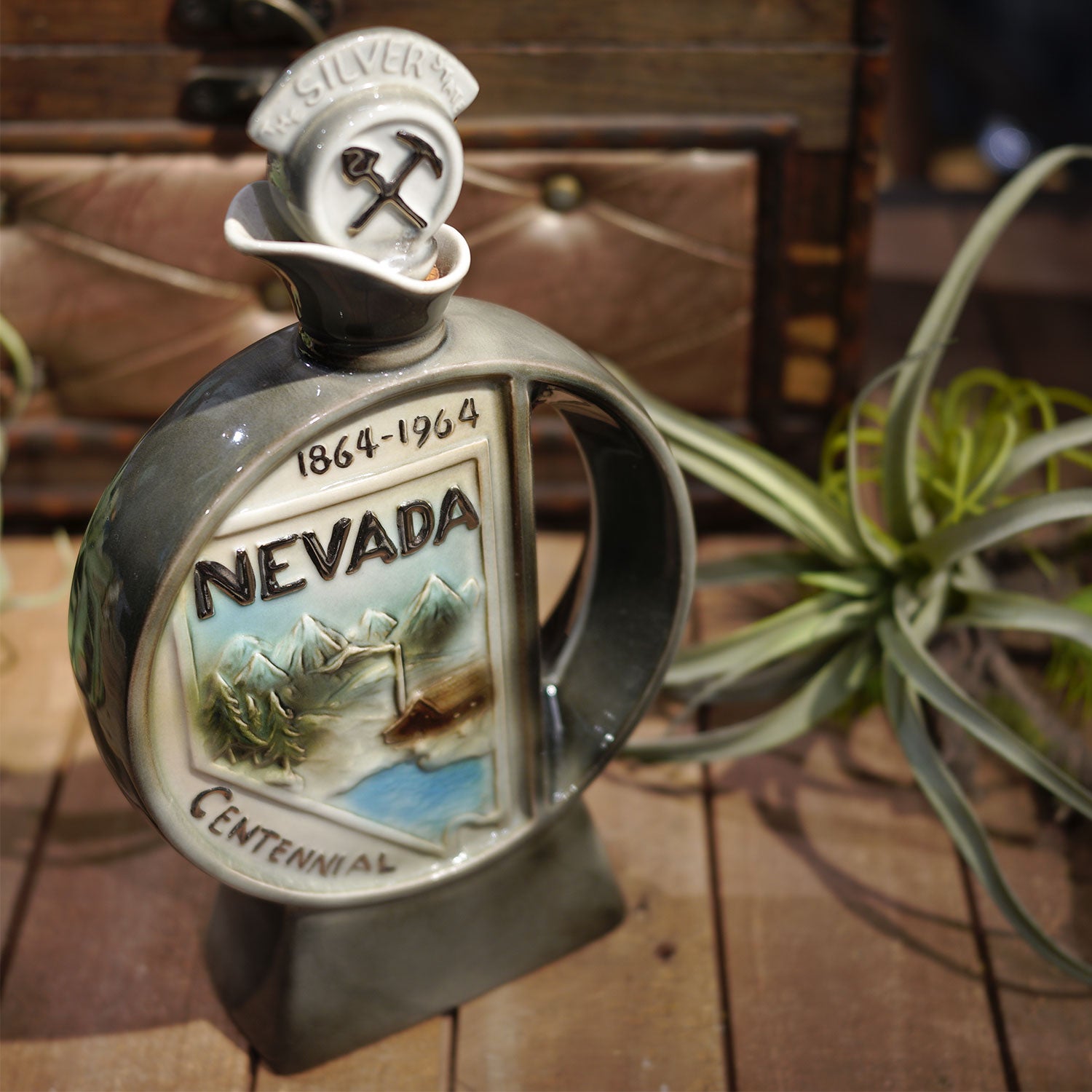 デキャンタ JIM BEAM ジムビーム ウイスキーボトル カリフォルニア