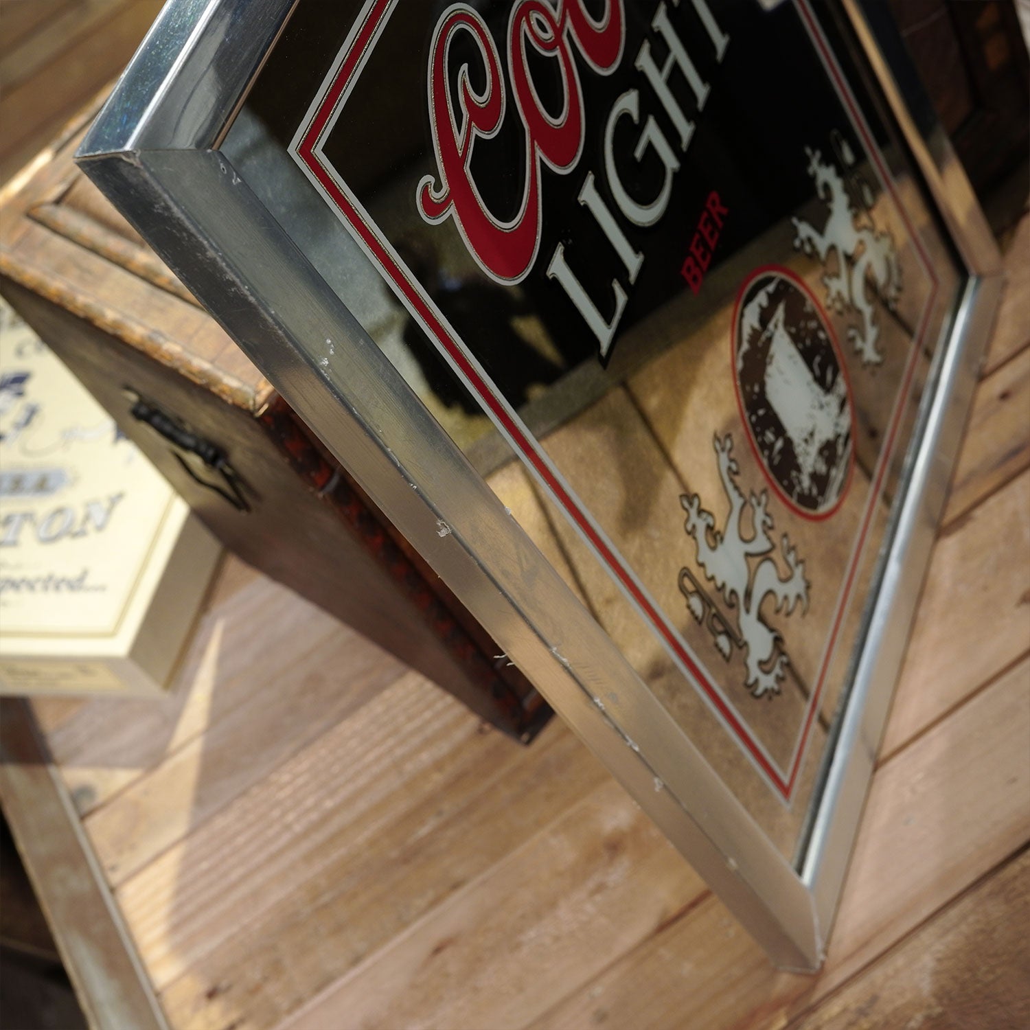パブミラー Coors LIGHT クアーズ ライト BEER ビール PUBMIRROR 1983