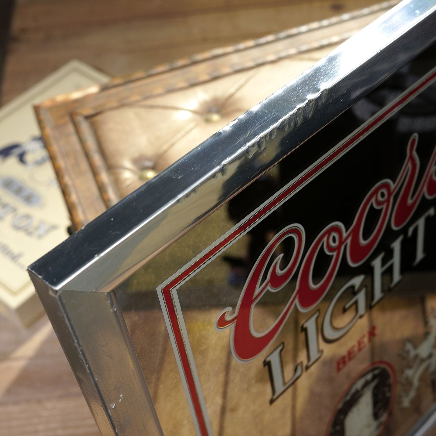 パブミラー Coors LIGHT クアーズ ライト BEER ビール PUBMIRROR 1983
