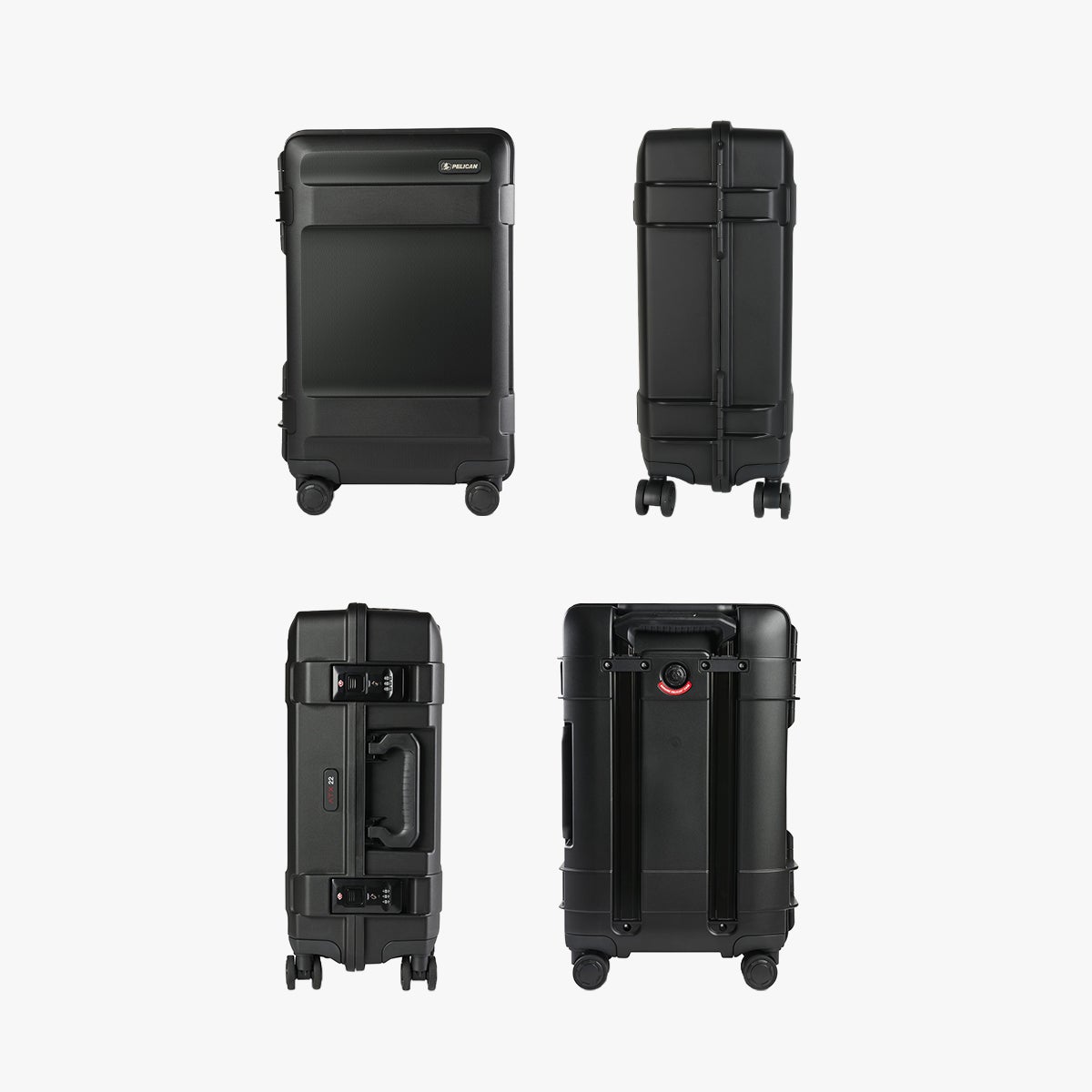 PELICAN キャリーケース ブラック 約30x75x50cm ペリカン アドベンチャートラベルクロスオーバー スーツケース Sサイズ