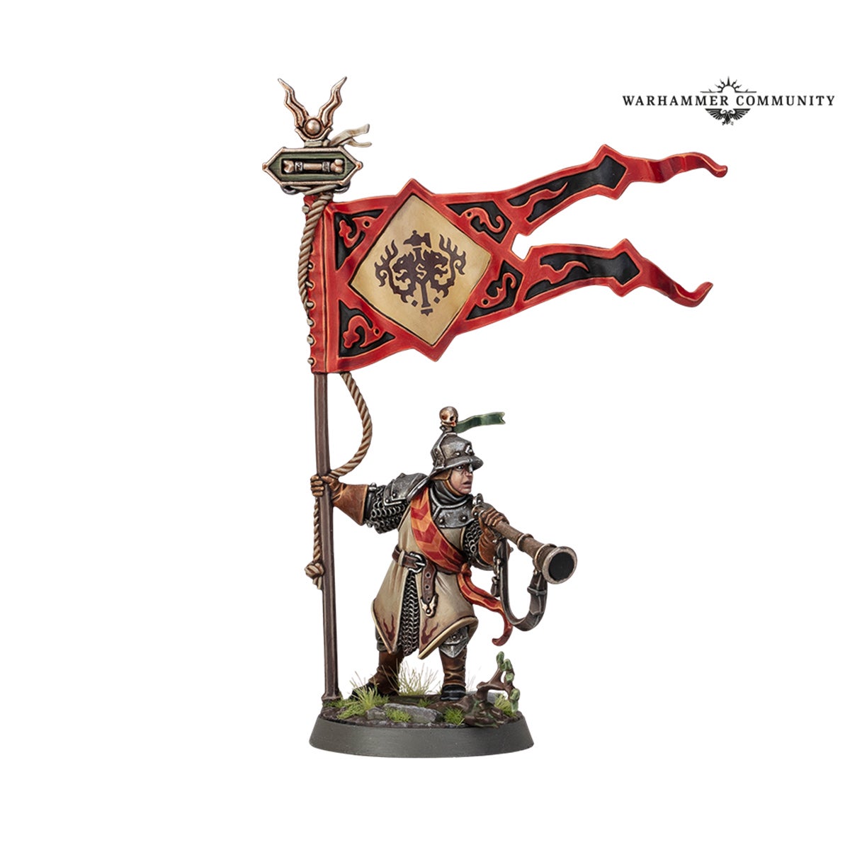 Warhammer Open 精緻な装飾が施された金属製測定工具9/3/2インチ ウォーハンマー ヒーローズ シティ・オヴ・シグマー（ディスペンサー8